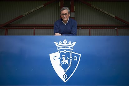 Iñaki Ibáñez, delegado y exjugador de Osasuna,