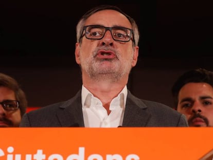 El diputado y secretario general de Ciudadanos, José Manuel Villegas.