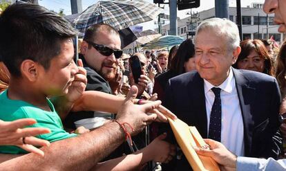 El presidente mexicano Andrés Manuel López Obrador. 