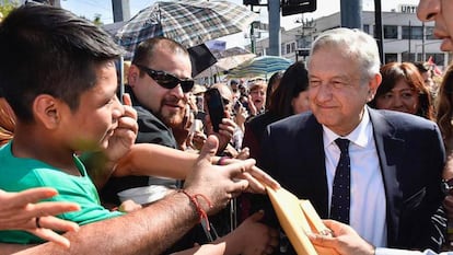 El presidente mexicano Andrés Manuel López Obrador. 