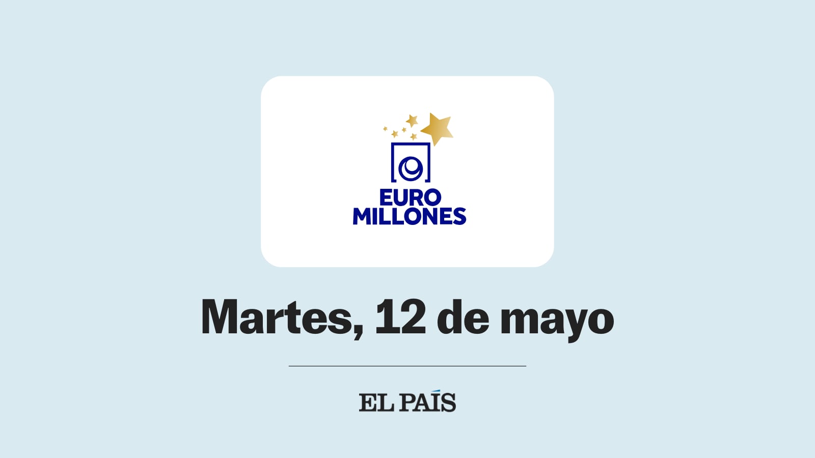 Euromillones: comprobar sorteo del martes 12 de mayo