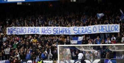 Pamcarta de los Riazor Blues.
