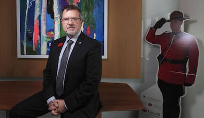 Maurice Bitran, en la embajada de Canadá en Madrid.