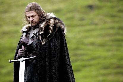 Ned Stark, en la primera temporada de 'Juego de tronos'.