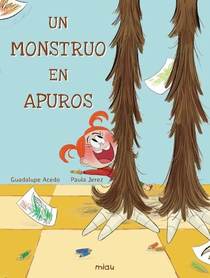 Portada de 'Un monstruo en apuros', de Guadalupe Acedo y Paula Jerez