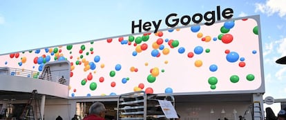 Pabellón de Google en el CES de Las Vegas