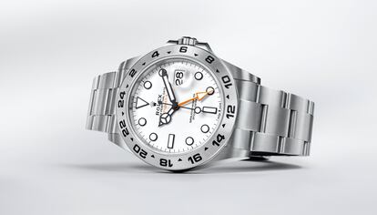 Oyster Perpetual Explorer II de Rolex, presentado en Watches & Wonders 2021.