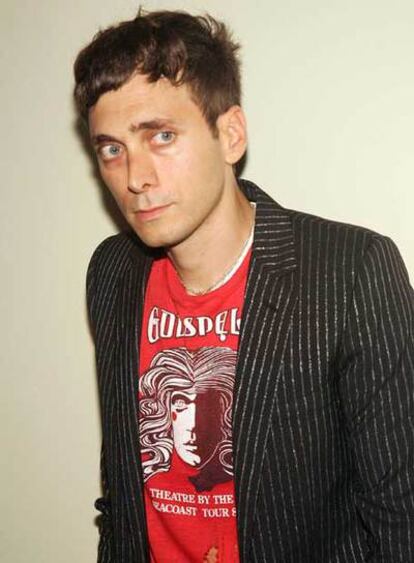 Heidi Slimane, en el estreno de <i>Last Days</i> (2005), en Nueva York.