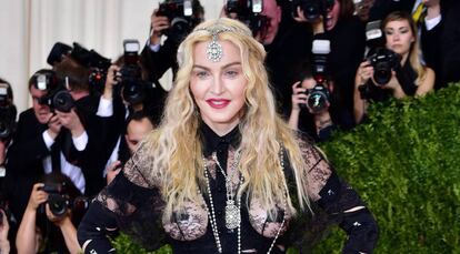 Madonna, el pasado mayo en la gala del Met en Nueva York.