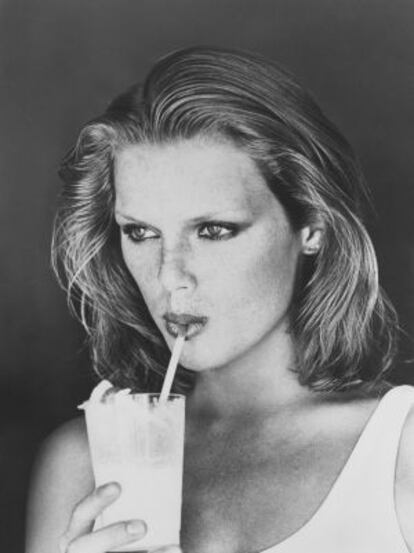 Patti Hansen, retratada por Arthur Elgort.