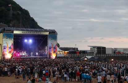 Un concierto del Jazzaldia de San Sebastián, este 20 de julio.