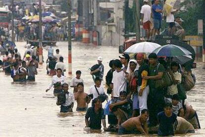 Inundaciones en Manila en 1999