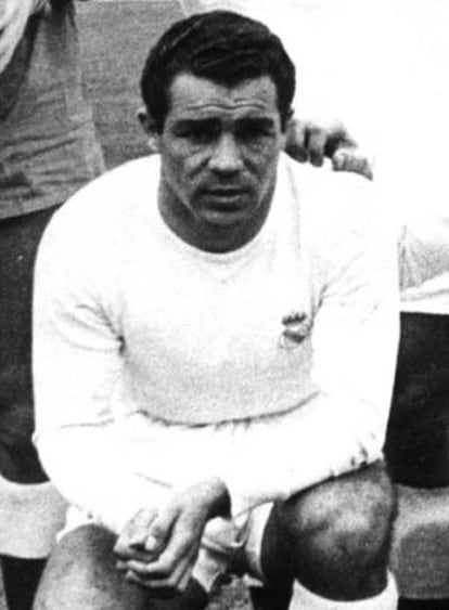 Joseíto en el Real Madrid en 1953.