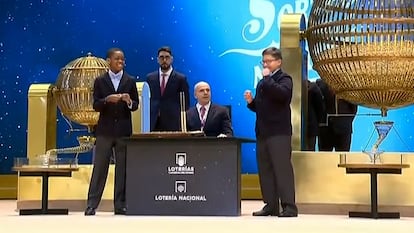 “¡Uhhh, Sergio!”: la emoción de cantar el primer quinto premio y el aplauso hasta recuperar el ritmo