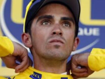 Contador, nuevo líder del Tour.