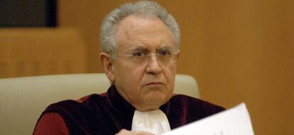 El abogado general del Tribunal de Justicia de la UE, Paolo Mengozzi. 