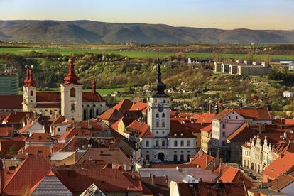 Žatec, ciudad del lúpulo (Chequia).