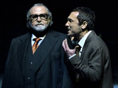 Andreu Benito y Pablo Derqui en &#039;L&#039;&agrave;nec salvatge&#039;, de Ibsen.