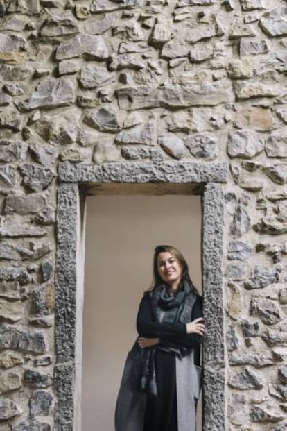 Mireia Massagué, the museum’s new director in the 16th-century farmhouse.