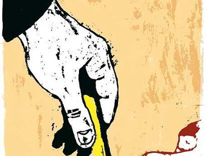 Dibujo de Enrique Flores