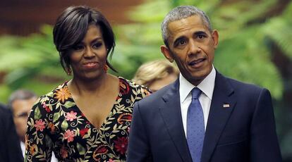 Michelle y Barack Obama.