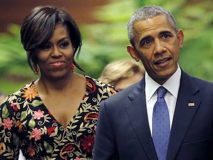 Michelle y Barack Obama.