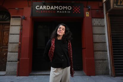 Ivana Portoles, propietaria del mítico tablao flamenco Cardamomo, en el barrio de Las Letras de Madrid.