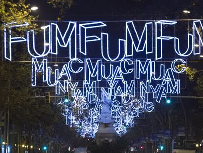 L&rsquo;ornamentaci&oacute; a la Gran Via de Barcelona.