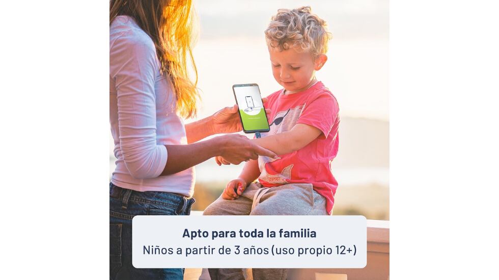 Este aparato se puede usar en niños a partir de los 3 años.