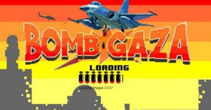 Captura de pantalla del juego 'Bomb Gaza'.