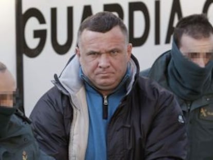 Ioan Clamparu, a su llegada a la Audiencia Provincial de Madrid.