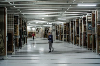 Sala de almacenaje y exposición del museo Boijmans Van Beuningen.