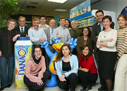 Miembros del Departamento de Relaciones Humanas de Danone.