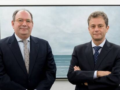 Rafael Vera, consejero delegado, y Julián Pascual, presidente, de la gestora Buy & Hold.