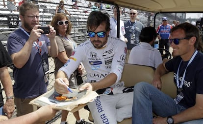 Alonso, en Indianapolis. 