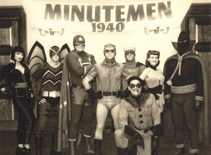 Fotograma de <i>Watchmen,</i> la película de Zack Snyder sobre el cómic de Alan Moore y Dave Gibbons.