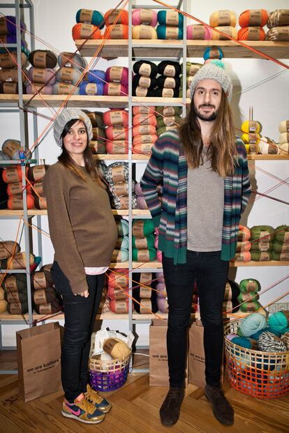 El equipo de We Are Knitters.