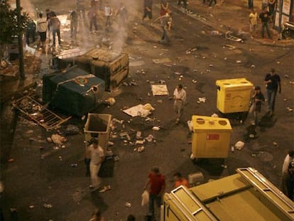 La noche antes del último encierro de 'Sanse'