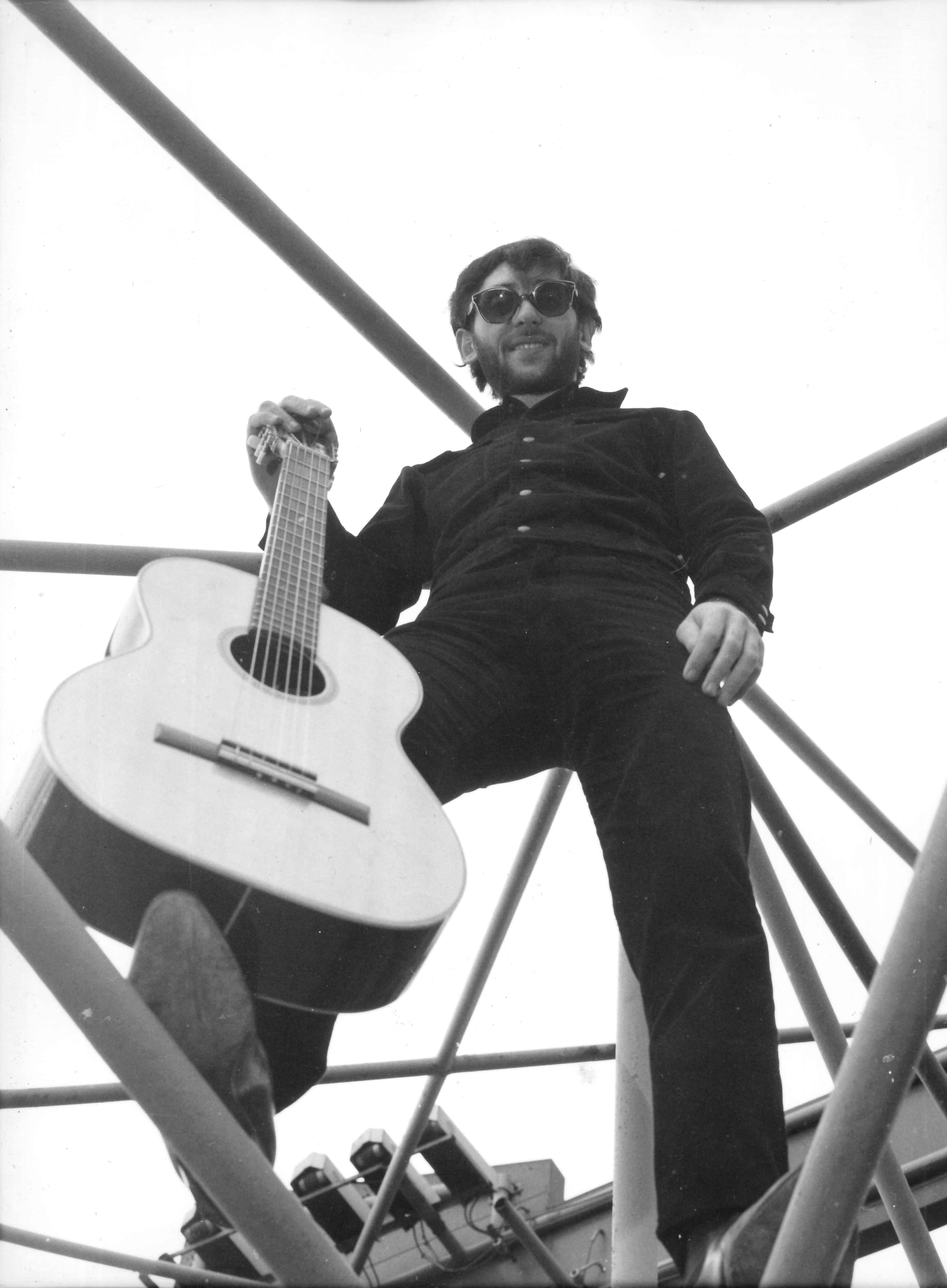 El compositor italiano Franco Battiato, en 1967.