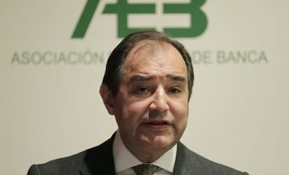 El secretario general de la Asociaci&oacute;n Espa&ntilde;ola de Banca, Pedro Villasante