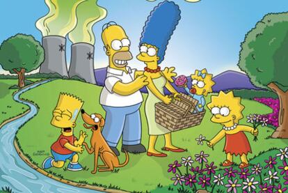 La familia Simpson.