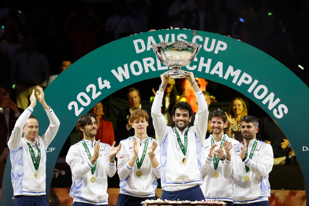 The Davis Cup moves to Italy