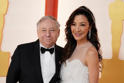 Jean Todt y Michelle Yeoh