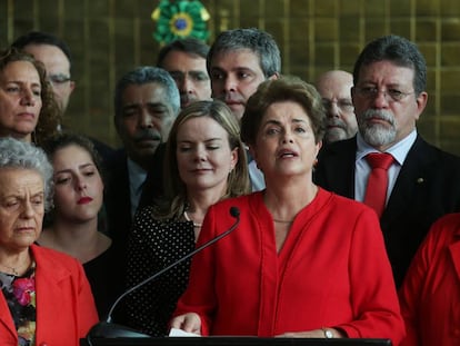 La expresidenta, Dilma Rousseff.