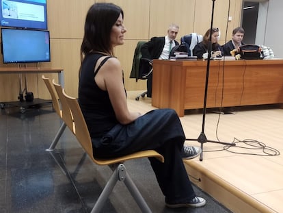 Cristina Seguí, en el banquillo de los acusados.