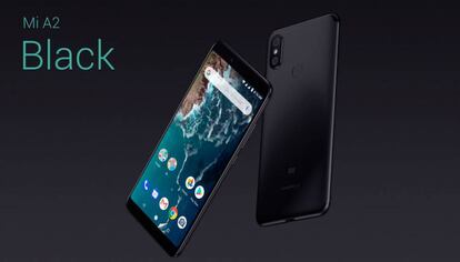 El nuevo Xiaomi Mi A2 en color negro