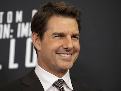 El actor Tom Cruise, durante la presentación de 'Mission Impossible Fallout', en julio pasado. 