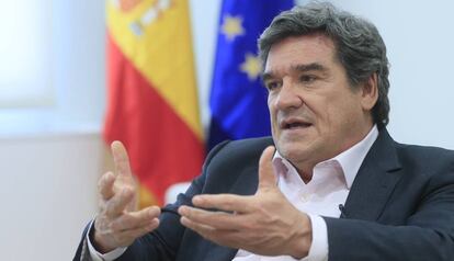 El ministro de Inclusión, Seguridad Social y Migraciones, José Luis Escrivá.