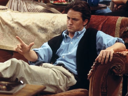 Matthew Perry en el episodio tres de 'Friends'