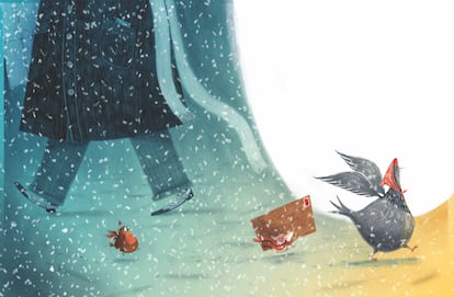 Imagen del interior del libro 'Cómo Winston salvó la Navidad'.